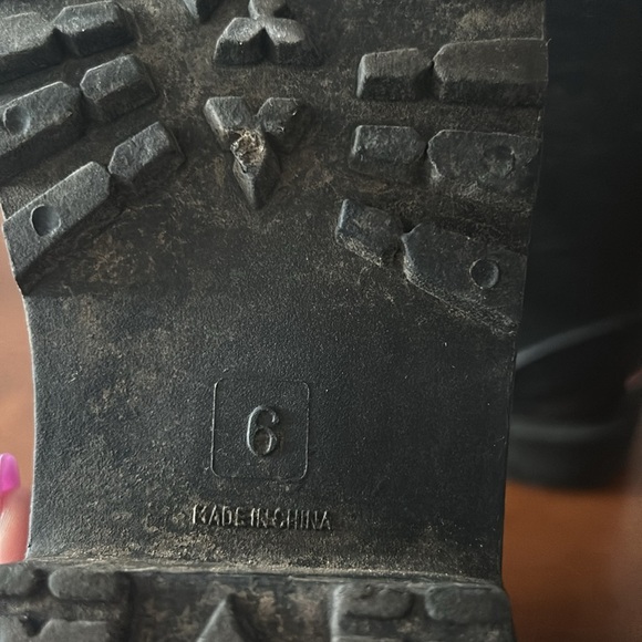 Tommy Hilfiger Black Buckle Rain Boots - Picture 3 of 13